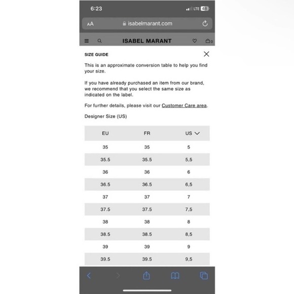 Isabel Marant Etolie Suede Patsha Chelsea Boot Size US 6 - Picture 10 of 10